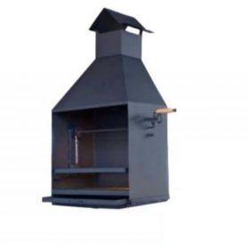 CAJÓN BARBACOA DE LEÑA CON CAMPANA