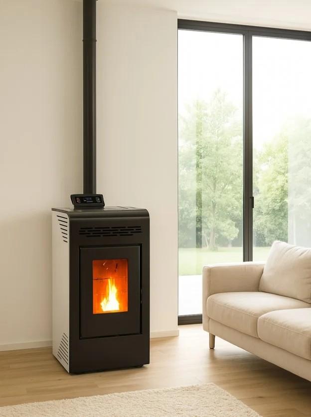 ESTUFA DE PELLETS MODELO VEGA 10KW